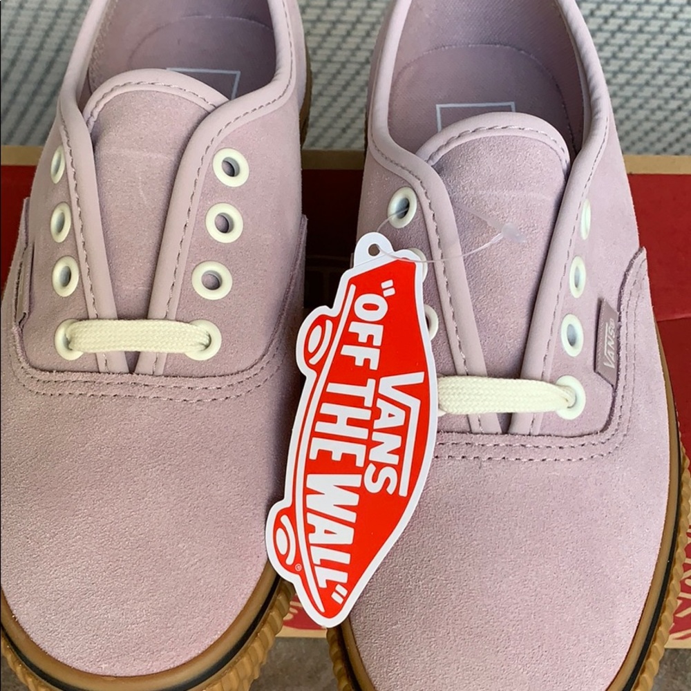 VANS AUTHENTIC SUEDE VIOLET ICE/EMBOSS WMNS - Picture 9 of 16